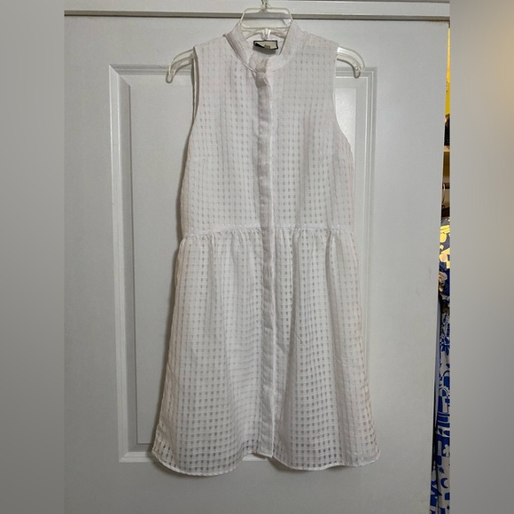 Tuckernuck White Burnout Sleeveless Royal
Shirt Dress - Picture 2 of 4